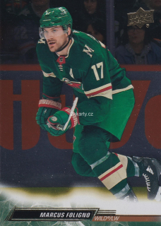 2022-23 UD Series 2 - Marcus Foligno - Silver Foil