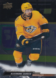 2022-23 UD Series 2 - Alexandre Carrier - Silver Foil