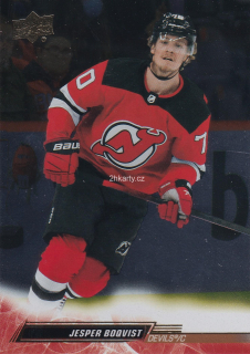 2022-23 UD Series 2 - Jesper Boqvist - Silver Foil