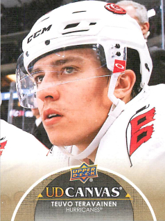 2021-22 UD Series 1 - Teuvo Teravainen - Canvas #C16