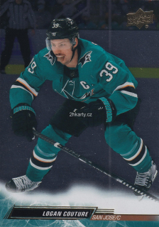 2022-23 UD Series 2 - Logan Couture - Silver Foil