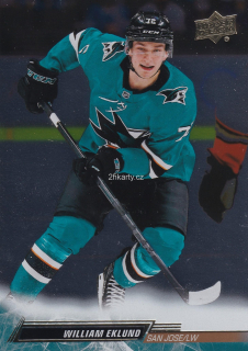 2022-23 UD Series 2 - William Eklund - Silver Foil