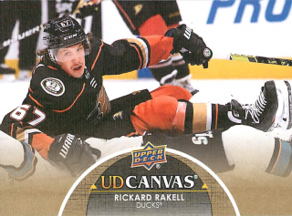 2021-22 UD Series 1 - Rickard Rakell - Canvas #C2