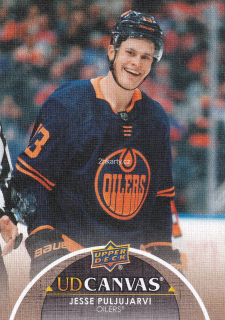 2021-22 UD Series 2 - Jesse Puljujarvi - Canvas