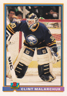 1991-92 Bowman - Clint Malarchuk