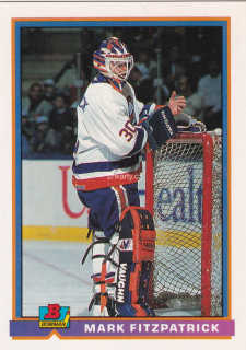 1991-92 Bowman - Mark Fitzpatrick