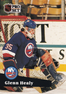 1991-92 Pro Set - Glenn Healy (French)