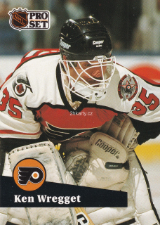1991-92 Pro Set - Ken Wregget (French)
