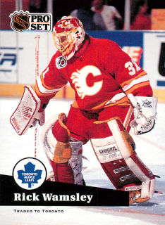 1991-92 Pro Set - Rick Wamsley #367