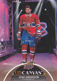 2021-22 UD Extended Series - Josh Anderson - Canvas