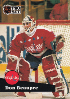 1991-92 Pro Set - Don Beaupre (French)