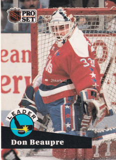 1991-92 Pro Set - Don Beaupre - Leader