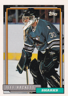 1992-93 Topps - Jeff Hackett