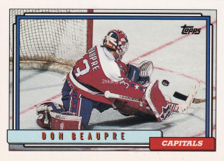 1992-93 Topps - Don Beaupre