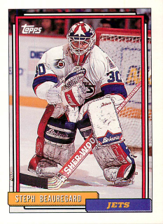 1992-93 Topps - Steph Beauregard #62