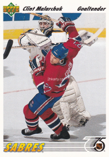 1991-92 UD Series - Clint Malarchuk (English)