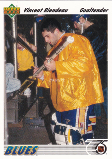 1991-92 UD Series - Vincent Riendeau