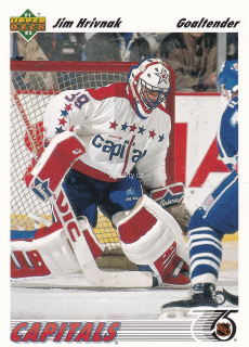 1991-92 UD Series - Jim Hrivnak