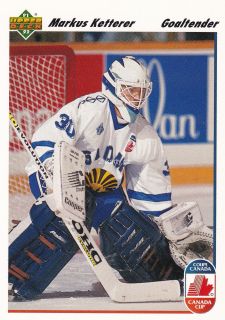 1991-92 UD Series - Markus Ketterer - Canada Cup
