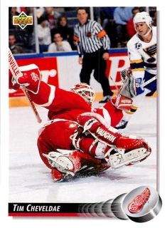 1992-93 UD Series - Tim Cheveldae #197