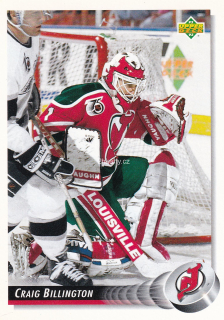 1992-93 UD Series - Craig Billington