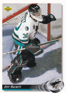 1992-93 UD Series - Jeff Hackett
