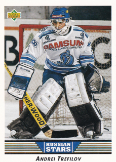 1992-93 UD Series - Andrei Trefilov - Russian Stars