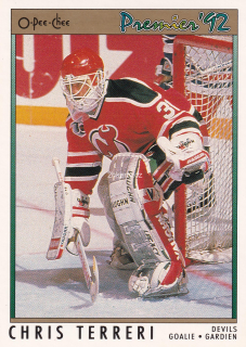 1991-92 O-Pee-Chee Premier - Chris Terreri
