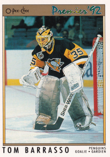 1991-92 O-Pee-Chee Premier - Tom Barrasso