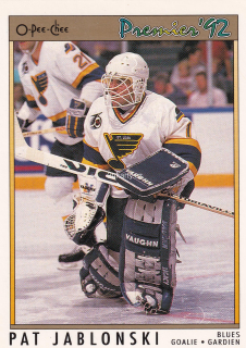 1991-92 O-Pee-Chee Premier - Pat Jablonski