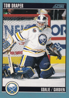1992-93 Score Canadian - Tom Draper