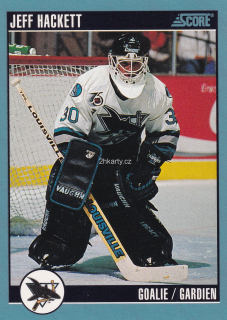1992-93 Score Canadian - Jeff Hackett