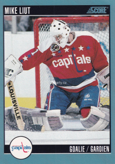1992-93 Score Canadian - Mike Liut