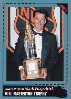 1992-93 Score Canadian - Mark Fitzpatrick - Award Winner