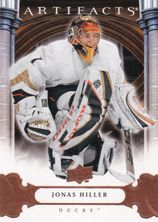 2009-10 UD Artifacts - Jonas Hiller #16