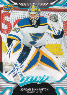 2022-23 UD MVP - Jordan Binnington