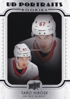 2019-20 UD Series 2 - Taro Hirose - UD Portraits Rookies