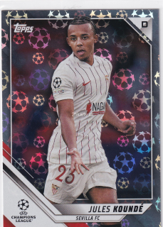 2021-22 Topps UCL Collection - Jules Koundé - Starball Foil