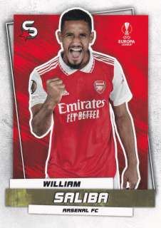 2022-23 Topps UEFA Club Competitions Superstars - William Saliba