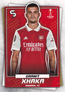 2022-23 Topps UEFA Club Competitions Superstars - Granit Xhaka