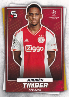 2022-23 Topps UEFA Club Competitions Superstars - Jurrien Timber