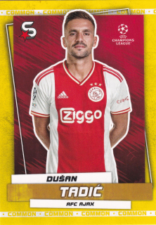 2022-23 Topps UEFA Club Competitions Superstars - Dušan Tadic - Common Yellow