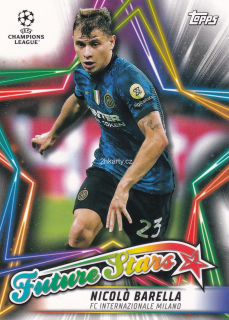 2021-22 Topps UCL Collection - Nicolo Barella - Future Stars