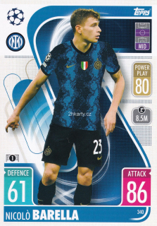 2021-22 Topps Match Attax UCL - Nicolo Barella
