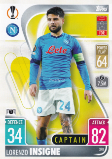 2021-22 Topps Match Attax UCL - Lorenzo Insigne