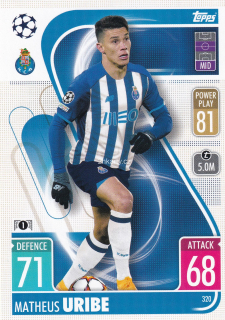 2021-22 Topps Match Attax UCL - Matheus Uribe