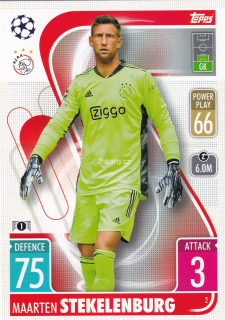 2021-22 Topps Match Attax UCL - Maarten Stekelenburg
