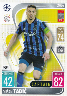 2021-22 Topps Match Attax UCL - Dusan Tadic