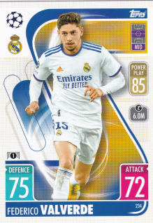 2021-22 Topps Match Attax UCL - Federico Valverde