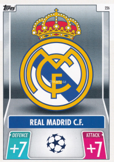 2021-22 Topps Match Attax UCL - Real Madrid C.F.